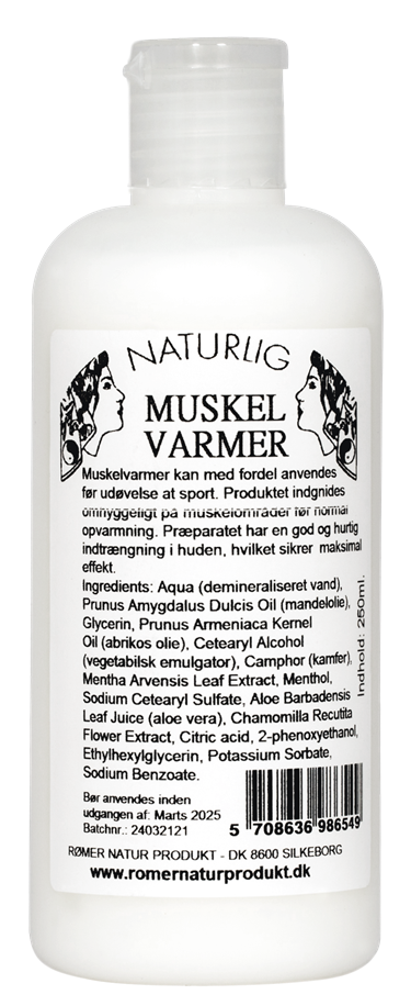 Muskelvarmer, 250 ml.